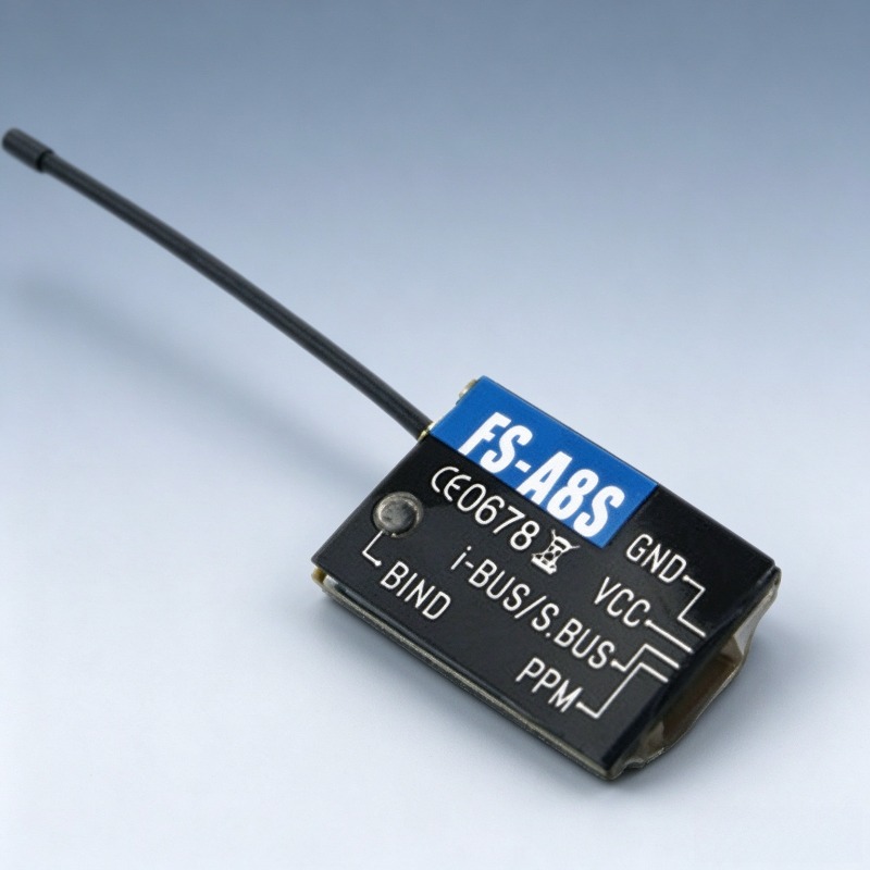 FS-A8S 2.4G 8CH Penerima Mini  - Drone Racing Receiver ulasan dan harga