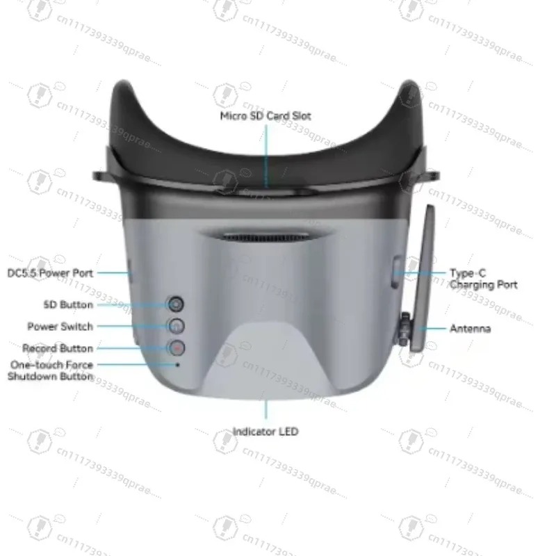 Kacamata FPV Analog BETAFPV VR - Drone Racing Goggles ulasan dan harga